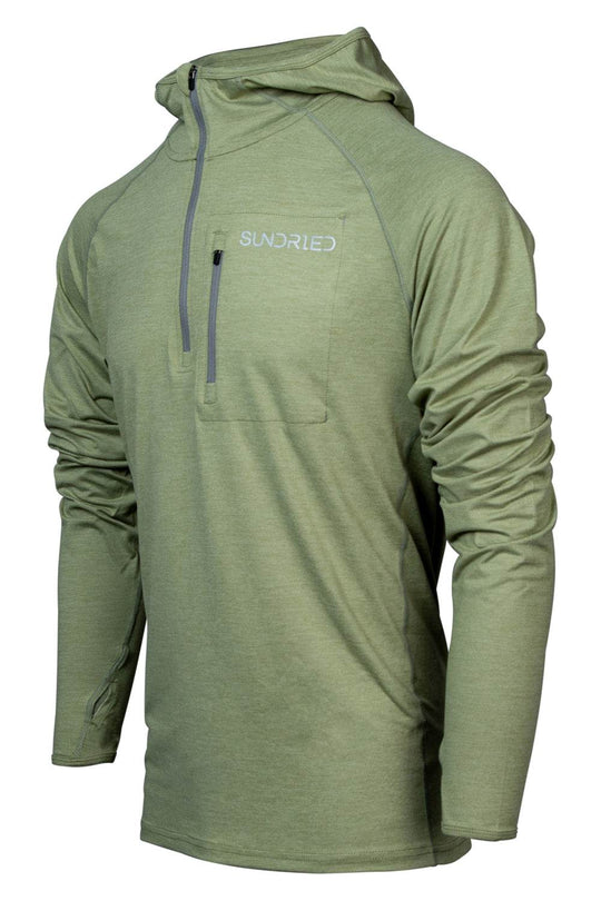 Sundried Men's Huron Hybrid Hoodie Activewear