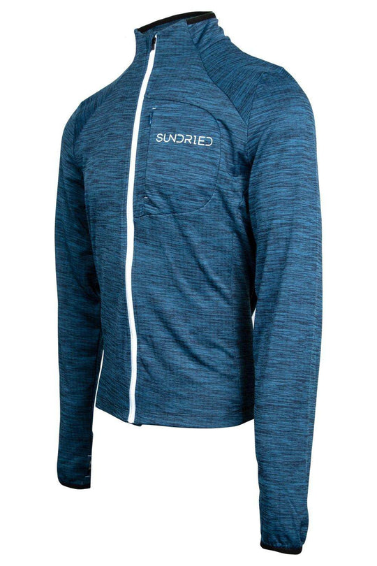 Sundried Men's Long Sleeved Bike Running Hybrid Top Activewear