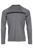 Sundried Men's Long Sleeved Training Top L Grey SD0283 L Grey Activewear