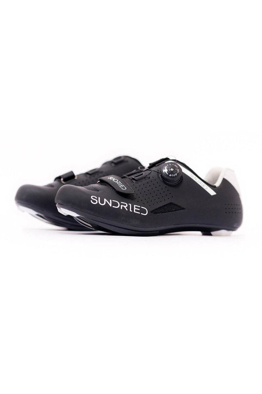 Sundried Men's Road Cycle Shoes Cycle Shoes UK 10 Black SD0167 UK10 Black Activewear