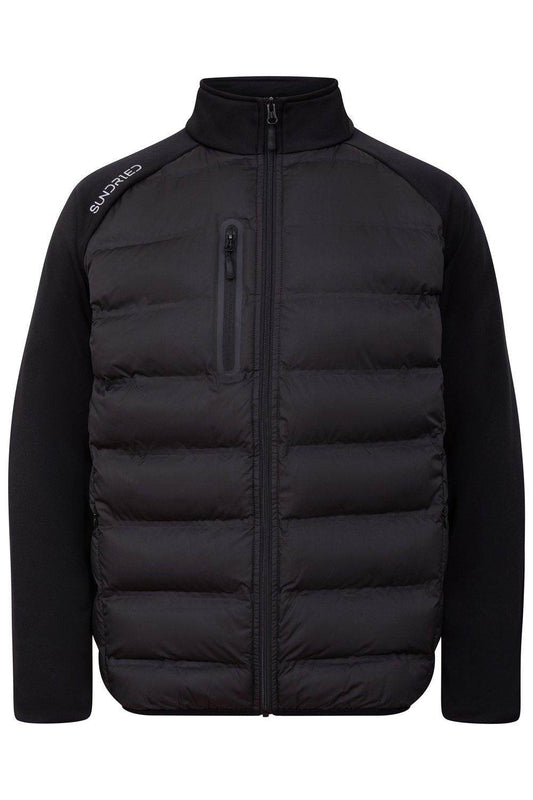 Sundried Monte Viso Men's Padded Jacket L Black SD0196 L Black Activewear