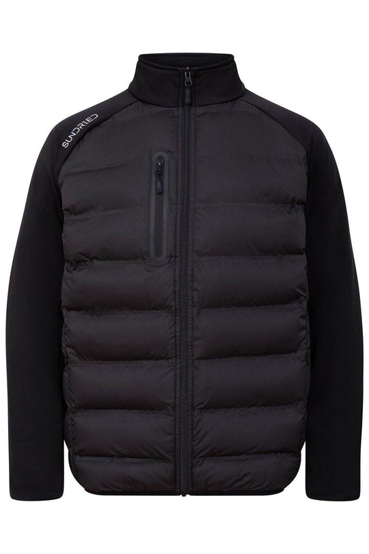 Sundried Monte Viso Men's Padded Jacket L Black SD0196 L Black Activewear