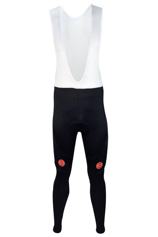 Sundried Peloton Men's Training Bib Tights Bib Tights L Black SD0103 L Black Activewear