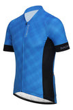 Sundried Plaid Men's Short Sleeve Training Cycle Jersey Short Sleeve Jersey Activewear