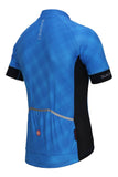 Sundried Plaid Men's Short Sleeve Training Cycle Jersey Short Sleeve Jersey Activewear