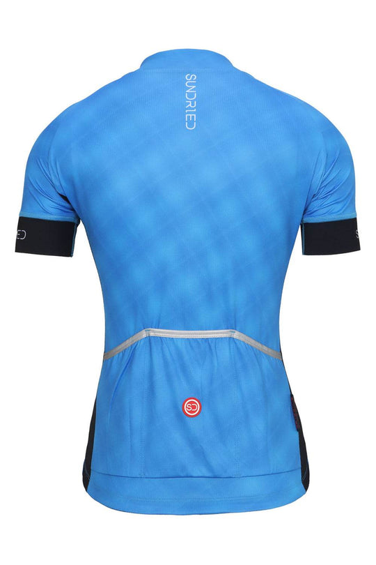 Sundried Plaid Women's Short Sleeve Training Cycle Jersey Short Sleeve Jersey Activewear