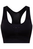 Sundried Power Sports Bra Sports Bra L Black SD0152 L Black Activewear