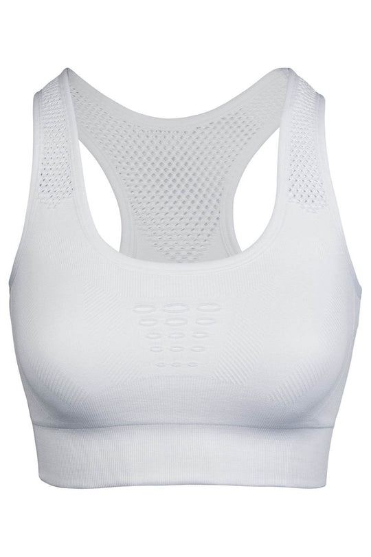 Sundried Power Sports Bra Sports Bra L White SD0152 L White Activewear