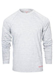 Sundried Pursuit Men's Base Layer L Grey SD0143 L Grey Activewear