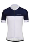 Sundried Retro Men's Short Sleeve Training Cycle Jersey Short Sleeve Jersey L Navy SD0465 L Navy Activewear