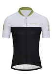 Sundried Retro Men's Short Sleeve Training Cycle Jersey Short Sleeve Jersey L White SD0465 L White Activewear