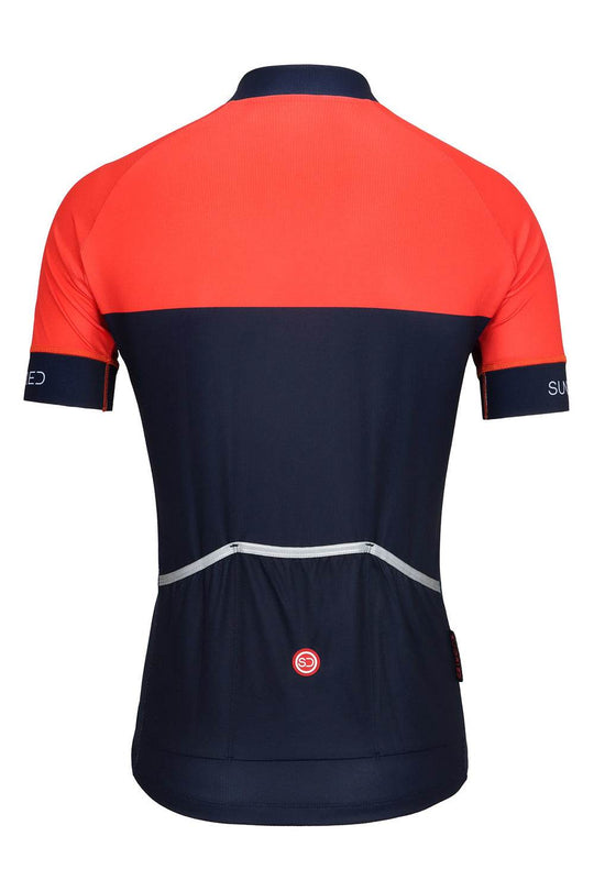 Sundried Retro Men's Short Sleeve Training Cycle Jersey Short Sleeve Jersey Activewear