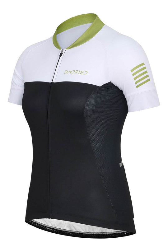 Sundried Retro Women's Short Sleeve Training Cycle Jersey Short Sleeve Jersey Activewear