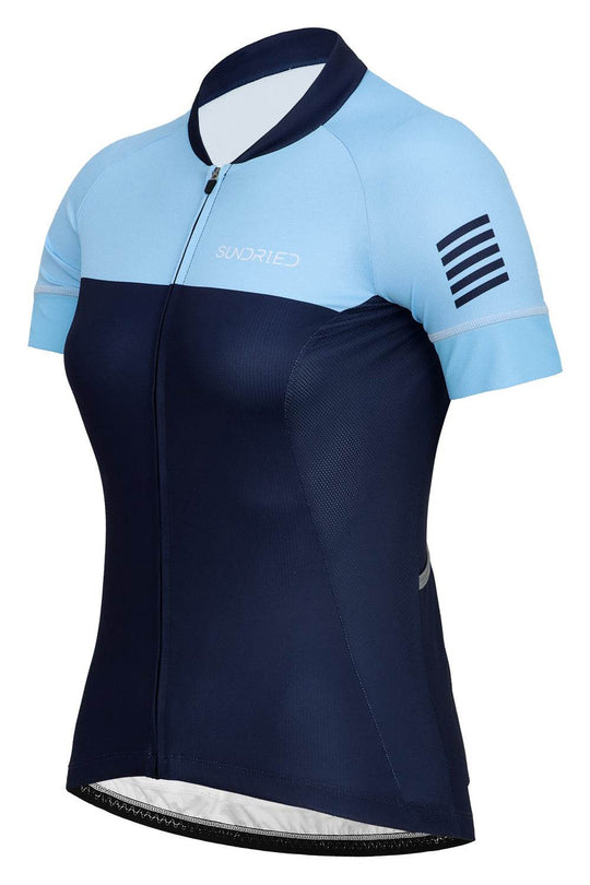 Sundried Retro Women's Short Sleeve Training Cycle Jersey Short Sleeve Jersey Activewear