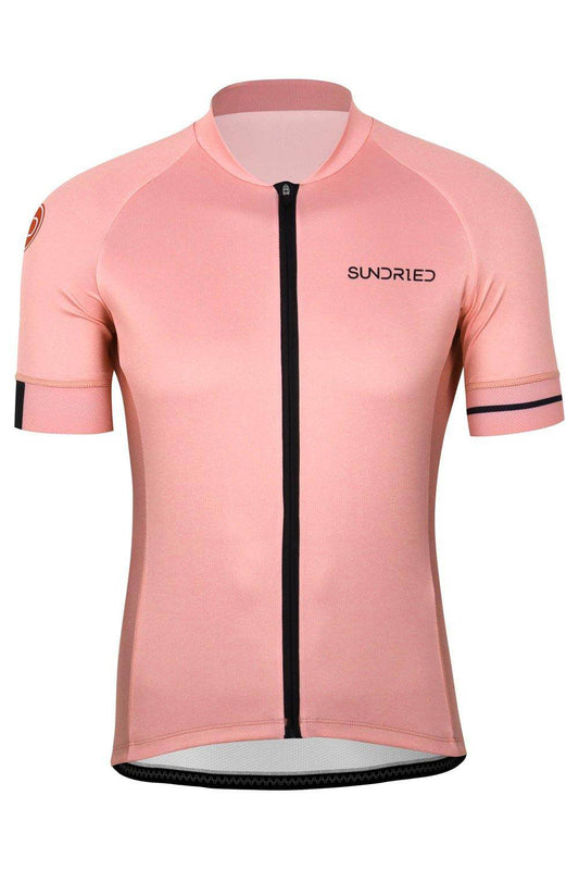 Sundried Rosa Men's Short Sleeve Training Jersey Short Sleeve Jersey L Pink SD0320 L Pink Activewear