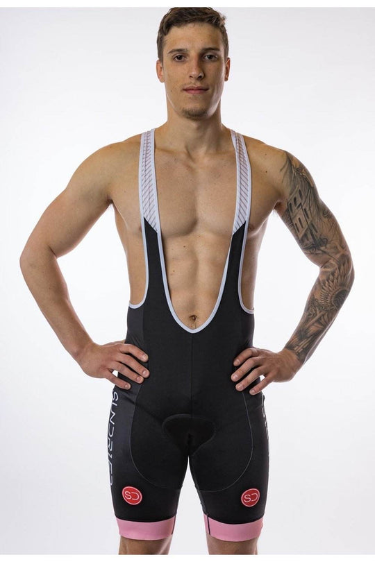 Sundried Rosa Men's Training Bib Shorts Activewear