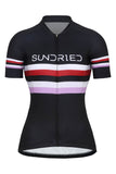 Sundried Stealth Women's Short Sleeved Cycle Training Jersey L Black Short Sleeve Jersey by Sundried | Sundried