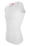 Sundried Thermal Cycling Vest L/XL White SD0313 L White Activewear