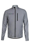 Sundried Ultra High Visibility Reflective Cycle Jacket Jackets L Silver SD0303 L Reflective Activewear