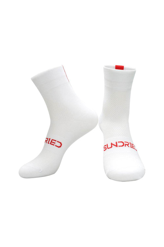 Sundried White Cycle Socks S21 Cycle Socks LXL White SD0392 LXL White Activewear