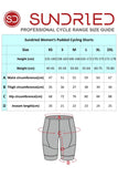 Sundried Women's Padded Training Shorts Bib Shorts Activewear