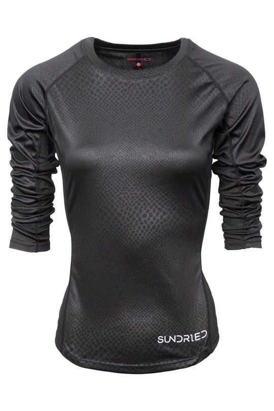 Sundried Eclipse Women's Long Sleeve Baselayer Training Top Baselayer Activewear